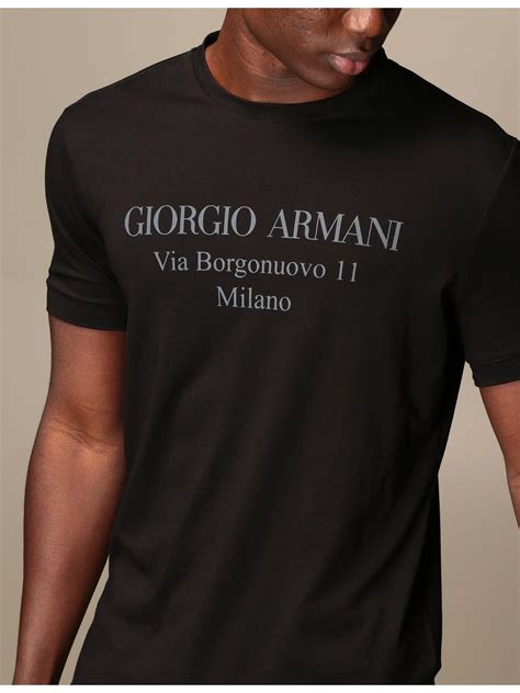 giorgio armani t shirts wholesale|Armani t shirt original.